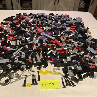 2.5 Lbs of Mega Bloks  Softail Motorcycle Pieces +++ - Image 1 of 4