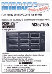 1/35 Echelon Decal - M357155 KrAZ-225B Mirrors for Hobby Boss - Picture 1 of 1
