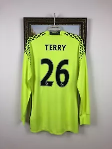 Camiseta de fútbol Chelsea 2016 Fútbol #26 Camiseta Manga Larga #26 Terry Talla M - Imagen 1 de 17