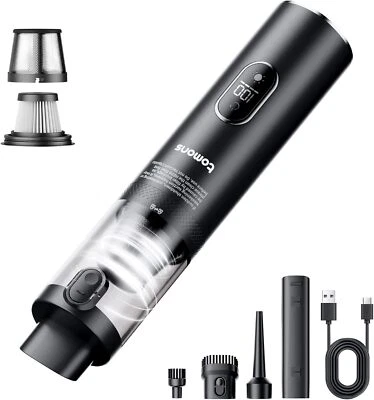 Tomons Handstaubsauger Kabelloser 3-in-1 Staubsauger HEPA-Multifiltration Auto - Bild 1 von 4