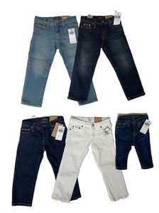 Polo Ralph Lauren Toddler Boys Jeans, Hampton or Sullivan; Sizes 2T-4T, NWT - Picture 1 of 17