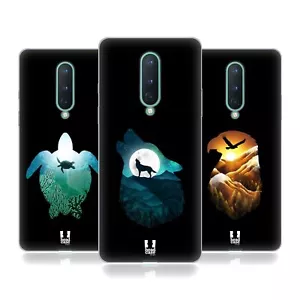 FUNDA HEAD CASE ANIMALES DE DOBLE EXPOSICIÓN GEL SUAVE PARA TELÉFONOS MÓVILES GOOGLE ONEPLUS - Imagen 1 de 10