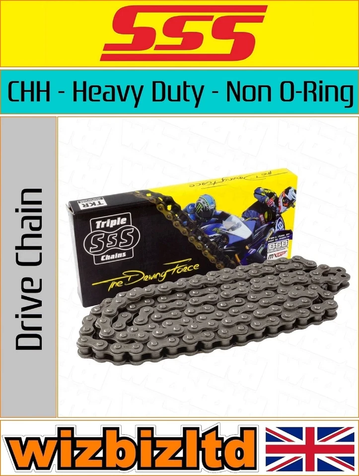 Suzuki GS 500 2001-2006 [Triple S CHH Motorcycle Chain] - Image 1 of 1