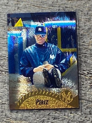 1995 Pinnacle Museum Collection Melido Perez #23 New York Yankees - Image 1 of 2