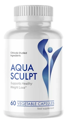 NUTRIZET AQUA SCULPT - One Month supply - 60 Capsules - Vegan