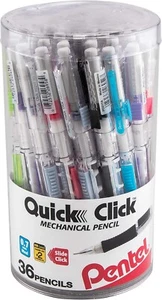 Assorted Color Mechanical Pencils 0.7mm with Quick Click - 36 Count Value Pack - Picture 1 of 9