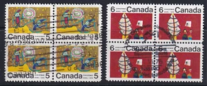 Canadá 1970 números de Navidad #522i y 525i ambos son usados CV $80,00 - Imagen 1 de 3