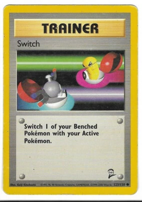  Switch Base Set 2 123/130 Lightly Used Pokemon Card - Image 1 of 2