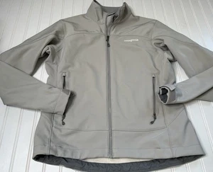 Patagonia Jacket Women's Gray Adze Softshell Zip Lined Large 633 - Picture 1 of 2