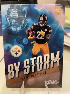 Panini Absolute Najee Harris By Storm RC 2021 - BST-11 - Steelers - Imagen 1 de 2