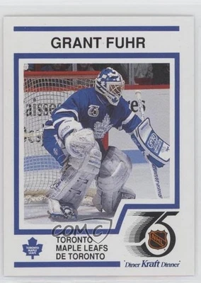 1991-92 Kraft Dinner Grant Fuhr #9 HOF - Image 1 of 2