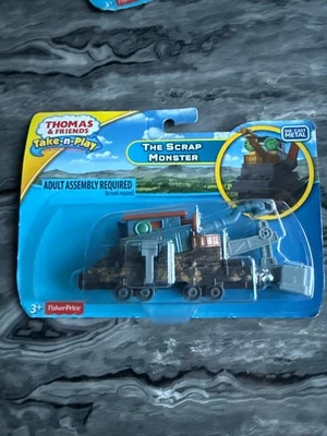 FISHER PRICE THOMAS & FRIENDS TAKE N PLAY THE SCRAP MONSTER NUEVO SIN CAJA Foto 1 de 2