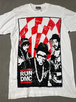 Camiseta De Colección Run DMC Hip Hop Rap Banda Gráfica Talla M Foto 1 de 4