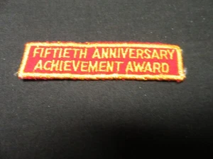 BSA 1960 50th Anniversary Achievement Award Segment      C77 - Picture 1 of 1