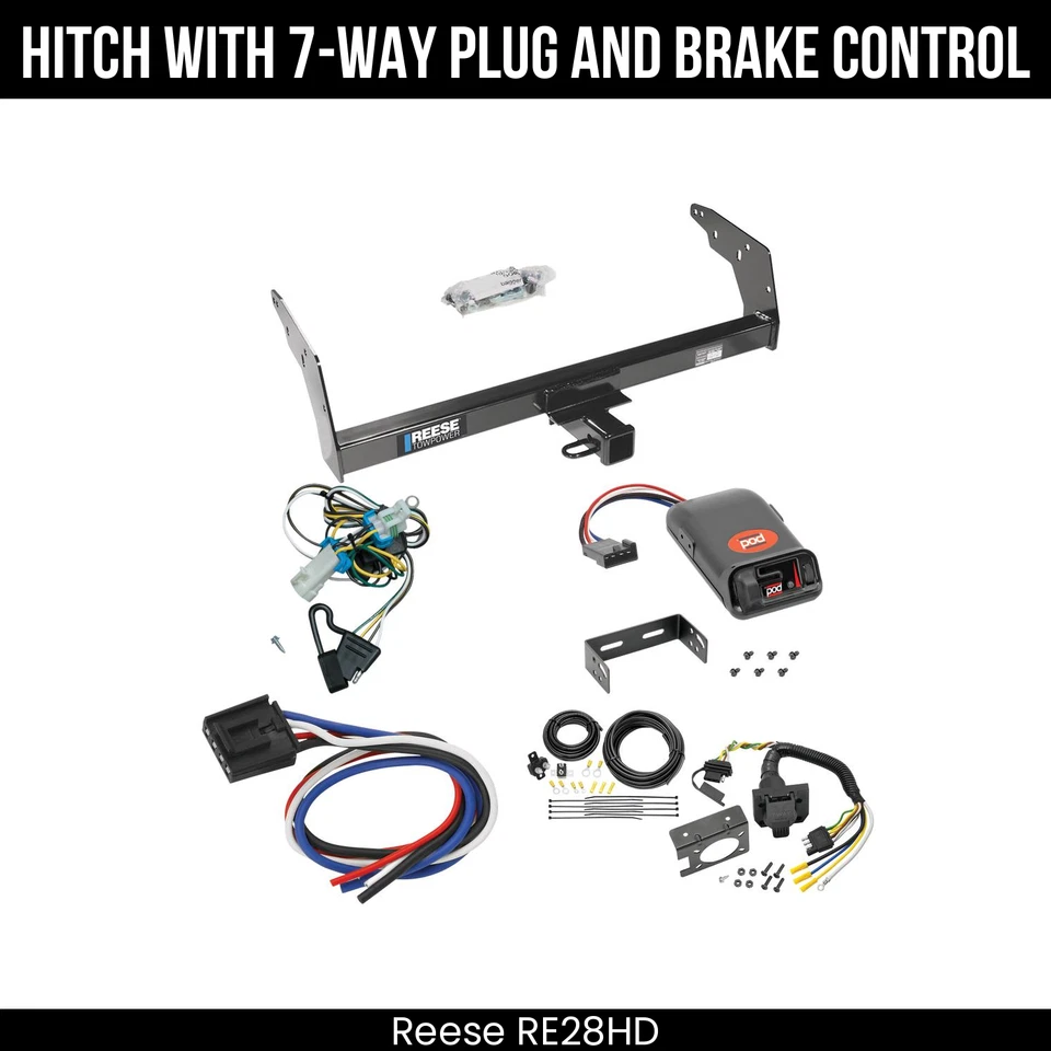 Reboque de engate PKG+ controle de freio para 98-00 Isuzu Hombre 98-04 Chevy S10 GMC Sonoma - Imagem 1 de 4