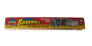 1991 Micro Baseball Complete Set 792 Cards Sealed - Picture 1 of 3