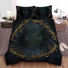The Lord Of The Ring The One Ring Pattern Quilt Duvet Cover Set Bedroom Decor
