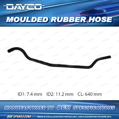 Dayco Coolant Expansion Tank Hose for Holden Astra AH 1.8L 4 cyl DOHC 16V 640mm - image 1 of 2