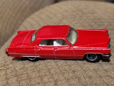 火柴盒 1969 凯迪拉克 SEDAN DEVILLE RED 2007 白色 InterIOR C132A — 第 1/4 张图片