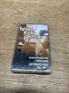 FRIGHT NIGHT DELIGHT Cassette Tape 1999 Halloween Themes Sounds Roy Shakked - Picture 1 of 2
