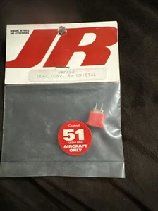 Vintage RC JR   RX CRYSTAL DUAL CONV. JRPXDR 51  72 810 MHz  NOS - Picture 1 of 2
