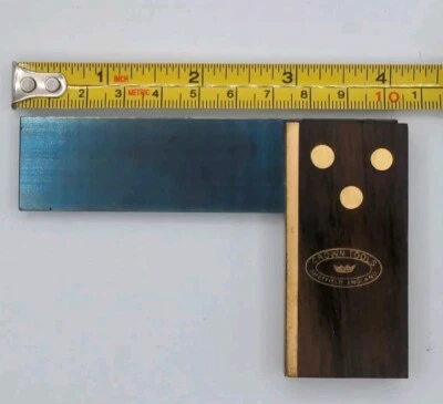 Crown Tools 1236M (1:6) Miniature Dovetail Square Made in UK - Image 1 of 4