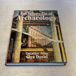 Encyclopedia of Archaeology 1977 1st Edition By Glyn Daniel HC/DJ - Picture 1 of 10