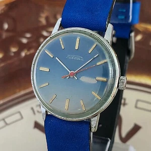 Vintage Watch USSR RAKETA ,,Jeans" Rare Soviet Wristwatch Mechanism 2609.HA - Picture 1 of 17