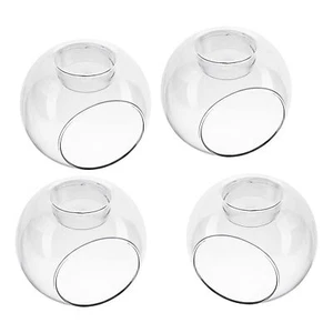 Bolas de luz de té VBS 4 piezas para luces de té vidrio de luz de té soporte de luces de té velas - Imagen 1 de 12