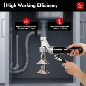 Hydraulische Presswerkzeug Für Rehau Rautitan Schiebehülsenwerkzeug Spannvorrich - Afbeelding 1 van 14