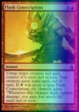 MTG Flash Conscription (124) Ravnica City of Guilds  MP FOIL