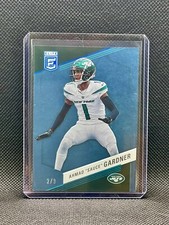 2023 Panini Donruss Elite - Ahmad “Sauce” Gardner - Platinum FOTL 2/3 - Jets