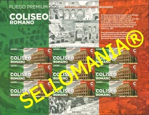 2021 COLISEUM ROMA COLISEO ROMANO PLIEGO PREMIUM 100 ITALIA 5453 ** MNH TC23992 - Imagen 1 de 1