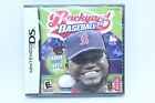 Backyard Baseball 09 Fabrycznie nowe Nintendo DS David Ortiz Big Papi Boston Czerwone skarpetki