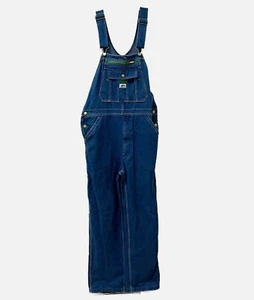 Liberty Blue Overalls Carpenter Bib Farm Comfort Relaxed Men’s Size 34 X 32 - Picture 1 of 9