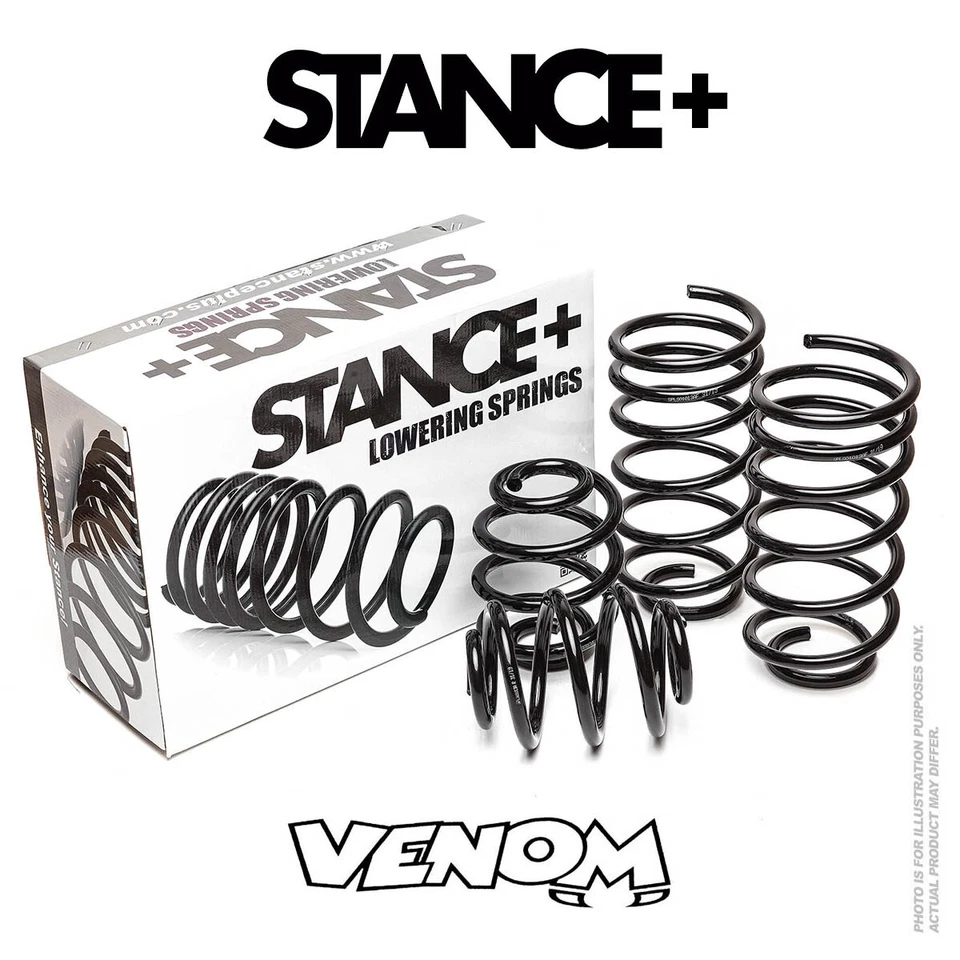 Stance+ Lowering Springs 35mm Seat Leon Mk1 1M 1.8T, 2.8 V6 Hatchback 4WD - Image 1 of 1
