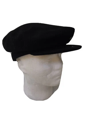 Sombrero de lana Stlye boina negra Foto 1 de 4