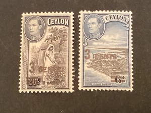 ICOLLECTZONE Ceylon 290-91 VF NH - Imagen 1 de 1