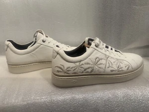 UGG Cali Sneaker Low Palms Leather Top Fashion Men's Shoe Lace 1020139 Size 12 - Picture 1 of 11