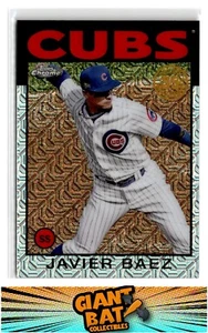 2020 Topps Chrome 1986 #86c-12 Javier Baez - Picture 1 of 2