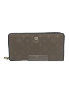 russet Long Wallet BEG Total Pattern Ladies - Picture 1 of 7