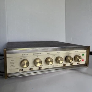 Amplificateur à tube stéréo vintage Sherwood S-5500 50 watts pour pièces ou réparation - Photo 1/24