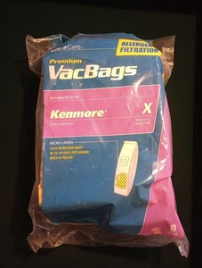 UltraCare Premium VacBags Style X 50678 Kenmore Select Uprights 8 Beutel Neu aus altem Lagerbestand - Bild 1 von 6