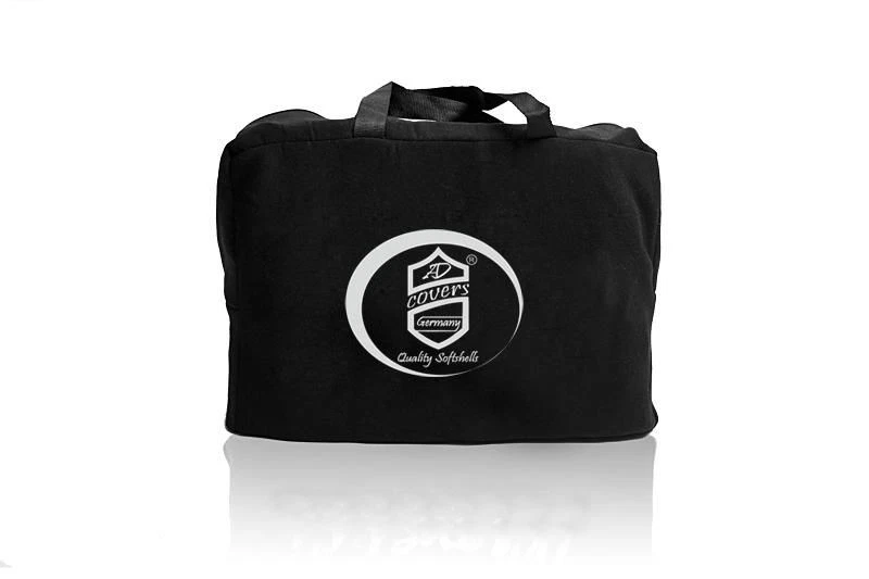 Vollgarage Schutzdecke Schwarz mit Spiegeltaschen für Porsche Cayman GT4 982 - Image 1 of 1