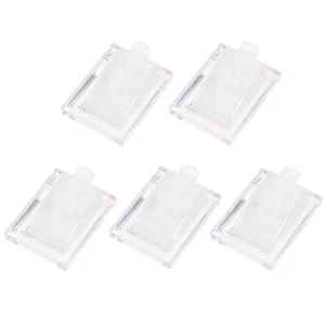 Cubic Earrings Stand Clear Acrylic Platform Clear Jewelry Container - Picture 1 of 17