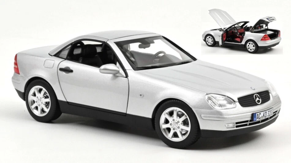 MERCEDES SLK 1996 BRILLANT SILVER 1:18 - Immagine 1 di 1