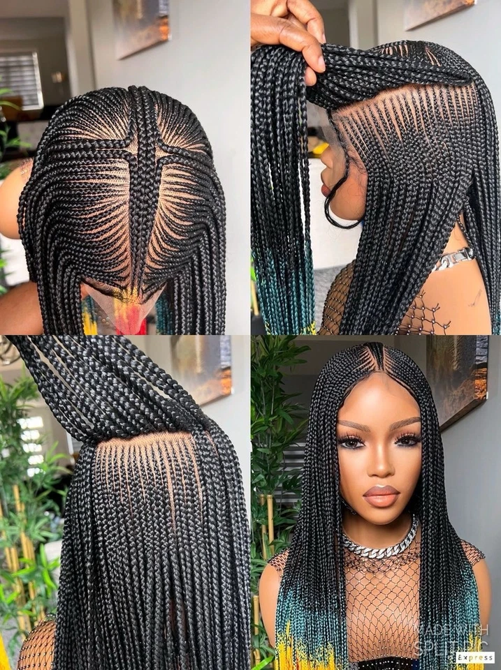 Peruca trançada feita à mão - Imagem 1 de 1