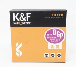 K&F Concept 82mm Fader ND2-ND32 Variable Lens Filter Neutral Density NO X Spot - Bild 1 von 5