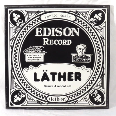 FRANK ZAPPA ‎– Läther   1979 1st US Edison vinyl 4xLP Box set  EX/NM - Imagem 1 de 4