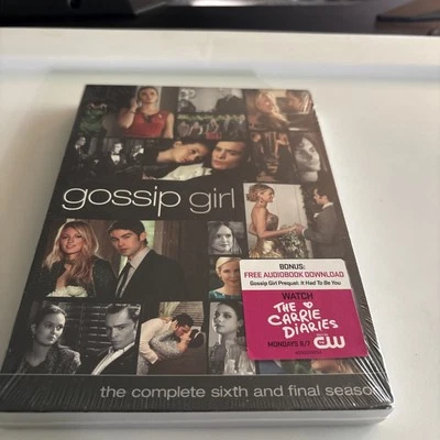 Gossip Girl: the Complete Sixth and Final Season (DVD) Brand New Sealed — 第 1/4 张图片